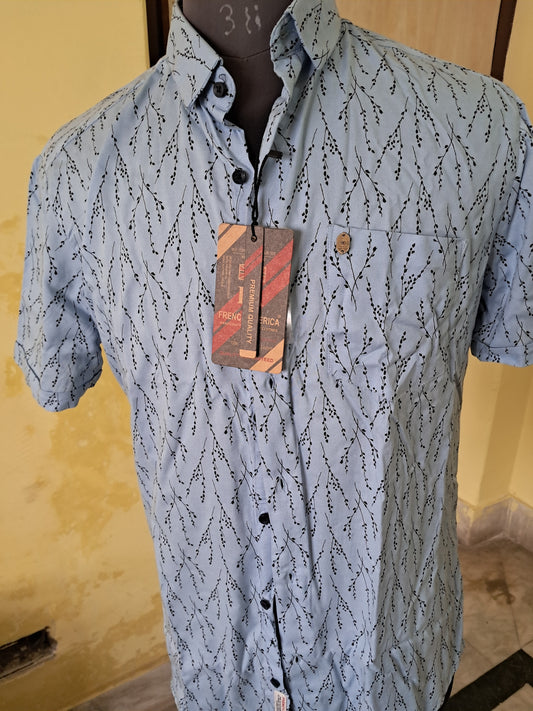 French America half cotton printed shirt