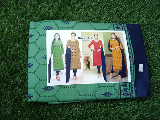 ladies unstitched kurtis